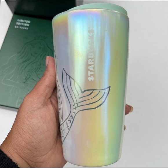 Starbucks Limited Edition 50th Anniversary Mermaid Siren Ceramic Hot Cup - Picture 6 of 10